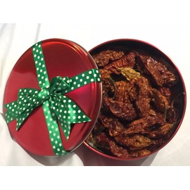 Whole Trinidad Scorpion Gift Package Dried Intact Seed Pods Red Tail Hotter Than Ghost Pepper