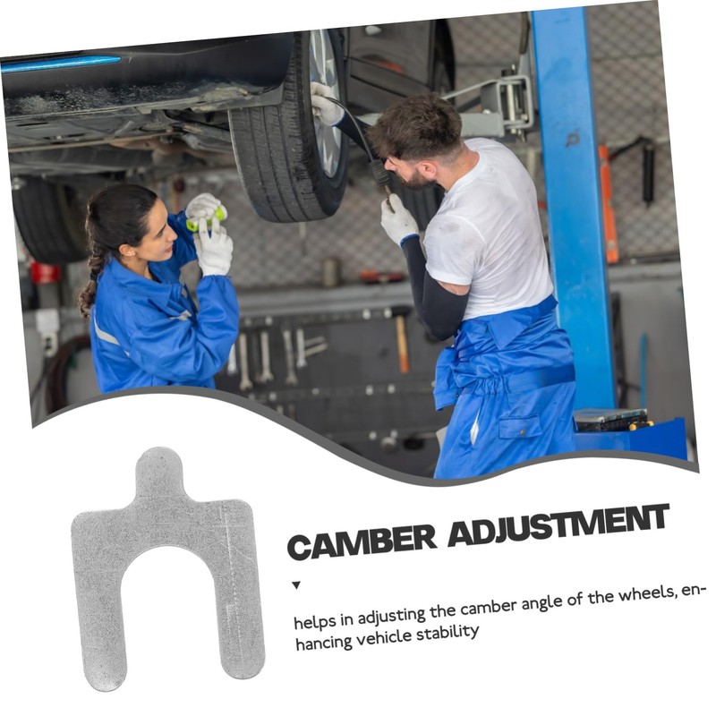 Mobestech 50pcs U-shaped Shims Car Alignment Tool Kit for Camber