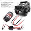 550 Brushed Motor with 320A Two Way Brushed Waterproof ESC