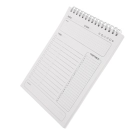 Operitacx Portable Planner Notepad Undated Daily Memo Pad for Students Office Workers and Travelers Management to-do List Organizer Study Supplies for Productivity