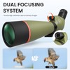 20-60x80 Spotting Scopes for Bird Watching, BAK4 Waterproof Spotting Scope