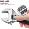 MAXPOWER Adjustable Spanner 200mm, Adjustable Wrench Shifter Spanners with Soft