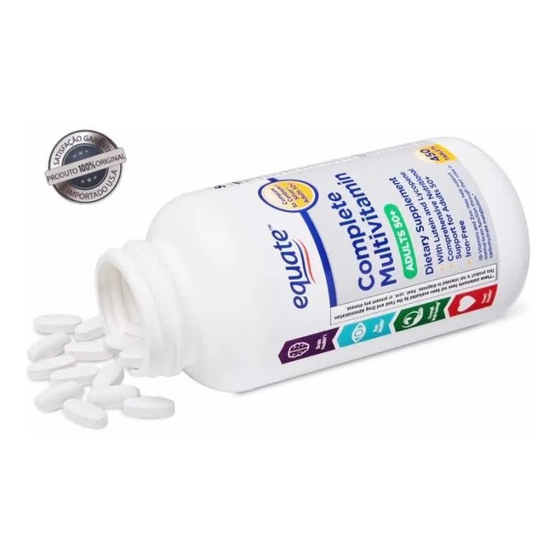 Multivitamínico Completo Equate 450 Comprimidos Sabor