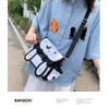 SUFUZEGA Japanese Kawaii Bunny Ear Backpack with Cute Manga Girl