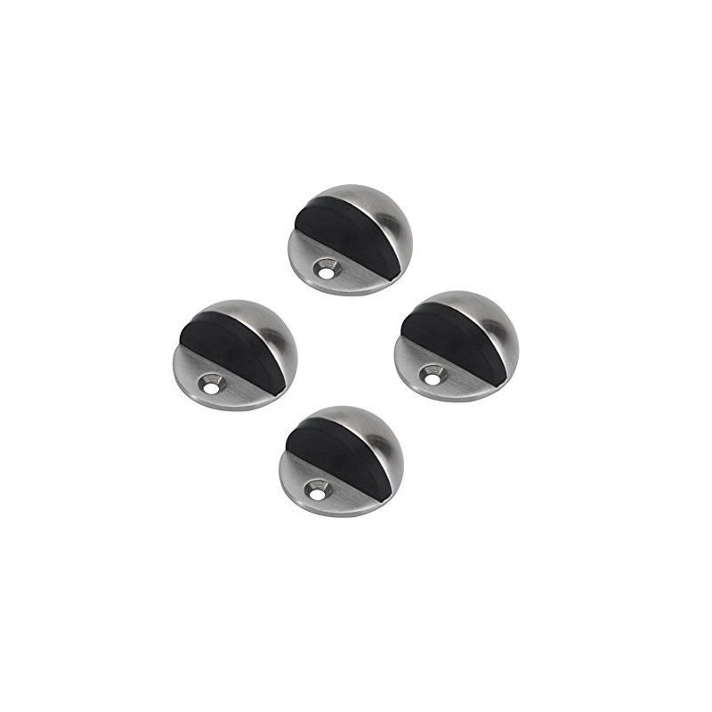 Half Moon Oval Floor Door Stop-Solid Stainless Steel Door Stopper