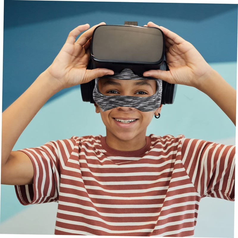 Angoily Adjustable Quick-Drying VR Eye Mask Cover for Gaming –