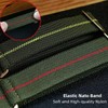 Danxancy French Troops Paratrooper Watchband,Military Elastic Nylon Watch Strap with