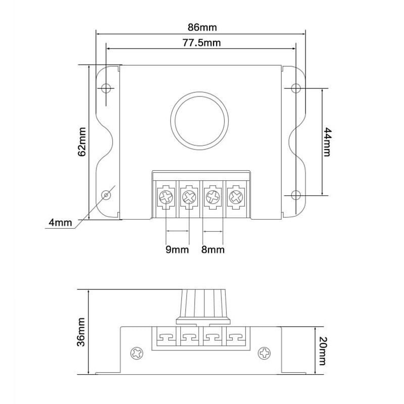 LED Dimmer DC 12 V 24 V for LED Strip