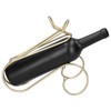 Wine Rack Holder Counter Table Top Free Standing Metal Modern