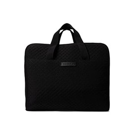 Vera Bradley Women's Microfiber Hanging Travel Organizer, Black, One Size