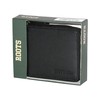 ROOTS Men's Leather RFID Secured 3-Way Zip-Around Bifold Classic Wallet