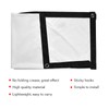 70" Projector Screen Pair 48" Portable Movie Screen Synthetic Polyester