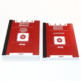 1990 Shop Manual for Jeep Factory Service Manual - Volume 1 & 2
