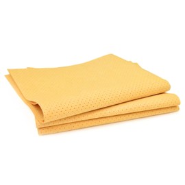 Tek Automotive Premium Perforated Synthetic Chamois Leather - Twin Pack, 55x45cm - Car Drying Cloth, Highly Absorbent, Streak-Free, Fast Drying, Ideal for Car Cleaning Kit & Car Washing Kit