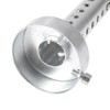 Pyladea 2 Pcs 60mm Silver Motorcycle Exhaust Silencer Motorbike Muffler