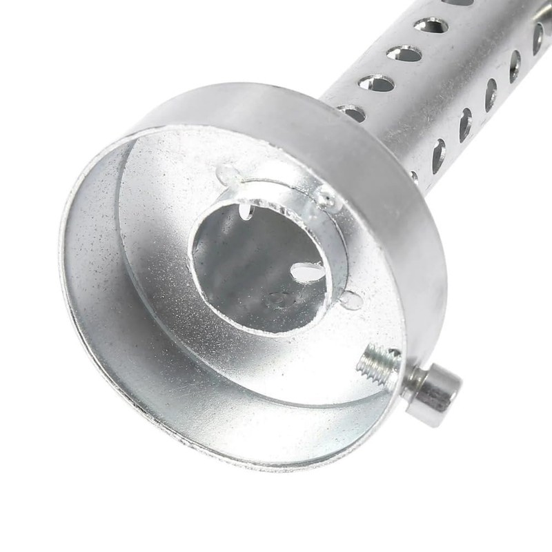 Pyladea 2 Pcs 60mm Silver Motorcycle Exhaust Silencer Motorbike Muffler