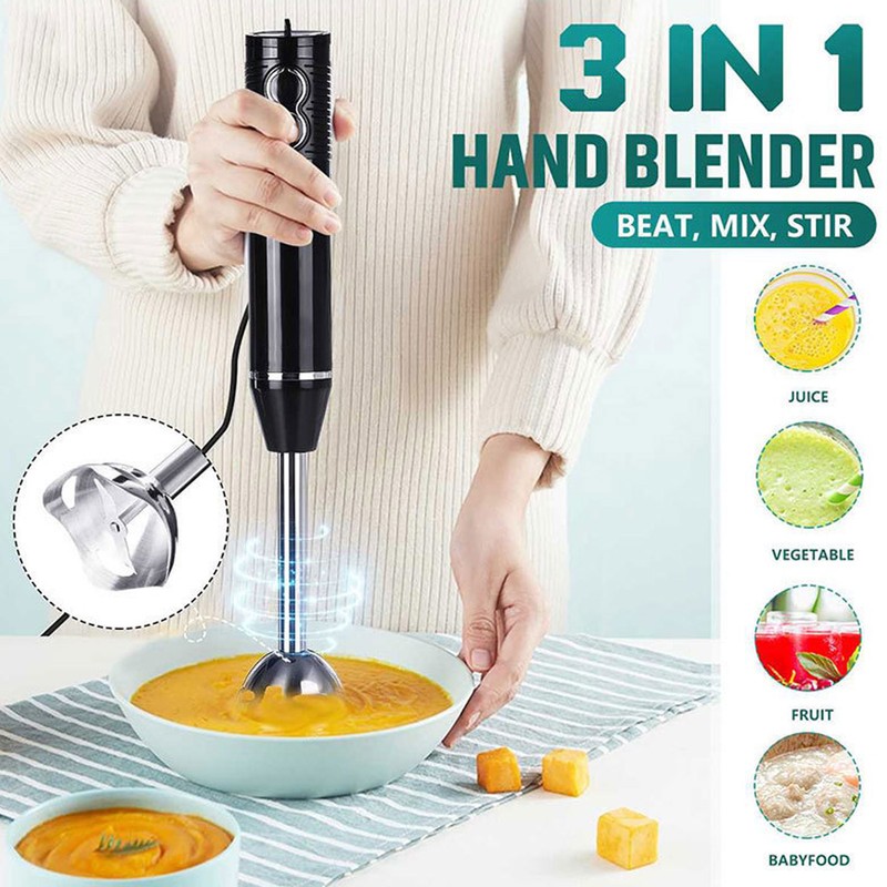 Electric Hand Blender Multifunction Portable Mini Handheld Immersion Blender 220‑240V