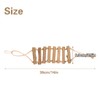 JINGHANGER Jumping Spider Rope Bridge with Suction Cup Hooks, Jumping