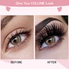 Cluster Eyelashes, Pack of 72 Individual Eyelashes, Eyelash Cluster DIY