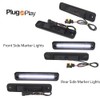 KENRTIR Full White LED Side Marker Lights Compatible With Hummer