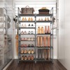 ROJASOP Shoe Rack, Shoe Storage Organizer for Closet Entryway Garage