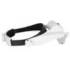 LED Helmet Magnifier Tattoo Beauty Adjustable Headband Magnifying Glass Head