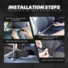 Organizador de asiento trasero de coche con diseño de símbolo