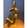 New Egyptian Museum Replica Sekhmet Gold Leaf Statue 10 inches
