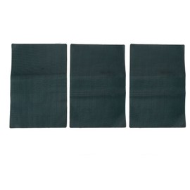 3 PCS Pool Patch Repair Kit Green PP Self Adhesive Pool Cover Patch Repair Kit for Swimming Pool L 8x12in