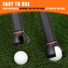 BIRDIEBLAST 3-Prong Golf Ball Grabber for End of Putter, 5PCS