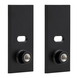 Holicfun 1/4 Inch-20 Threaded Mount Adapter for Spotlight Cam Pro and Spotlight Cam Plus - 2 Pack, Black