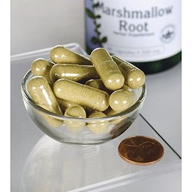Swanson Marshmallow Root 500 Milligrams 90 Capsules
