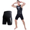 Dizokizo Men Wetsuit Short Pants 2mm Neoprene Shorts for Scuba