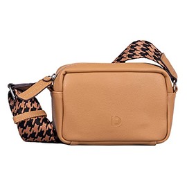 TOM TAILOR Women's Denim Bags Abbie Shoulder Bag Handbag Medium Brown, camel