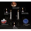 Ner Mitzvah Classic White Taper Candles - 10 Inch –