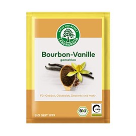 LEBENSBAUM Organic Bourbon Vanilla Ground Vanilla Spice with Soft Sweet Flavour, Organic Vanilla Powder, 5 g