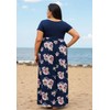 Nemidor Plus Size Maxi Dresses for Curvy Women Casual Summer