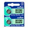 Murata 357/303 Battery SR44/W/SW 1.55V Silver Oxide Watch Button Cell