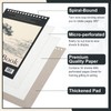 20 Pcs 5.5'' x 8.5'' Top Spiral Bound Sketch Pad
