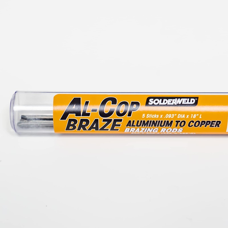 Solderweld SW-ALCU5K Al-Cop Braze Aluminum to Copper Brazing Rods 5