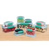 Sistema 18-Piece Food Storage Containers with Lids for Lunch, Meal