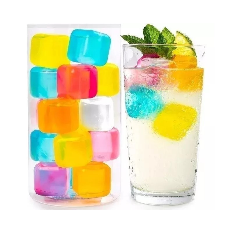 CL 36 Cubitos De Hielo Reutilizables De Plástico