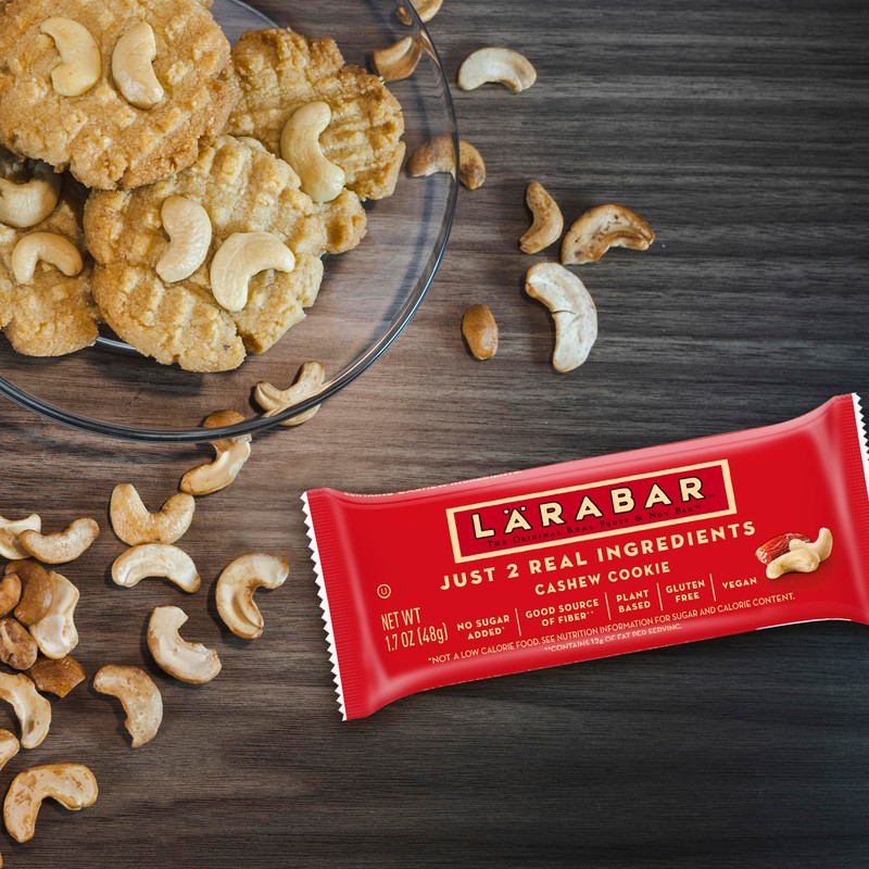 Larabar Cashew Cookie, Fruit and Nut Bars, Gluten Free and