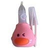 Atomic Angel Baby Nasal Aspirator, Pink Duck Design with Anti-backflow,