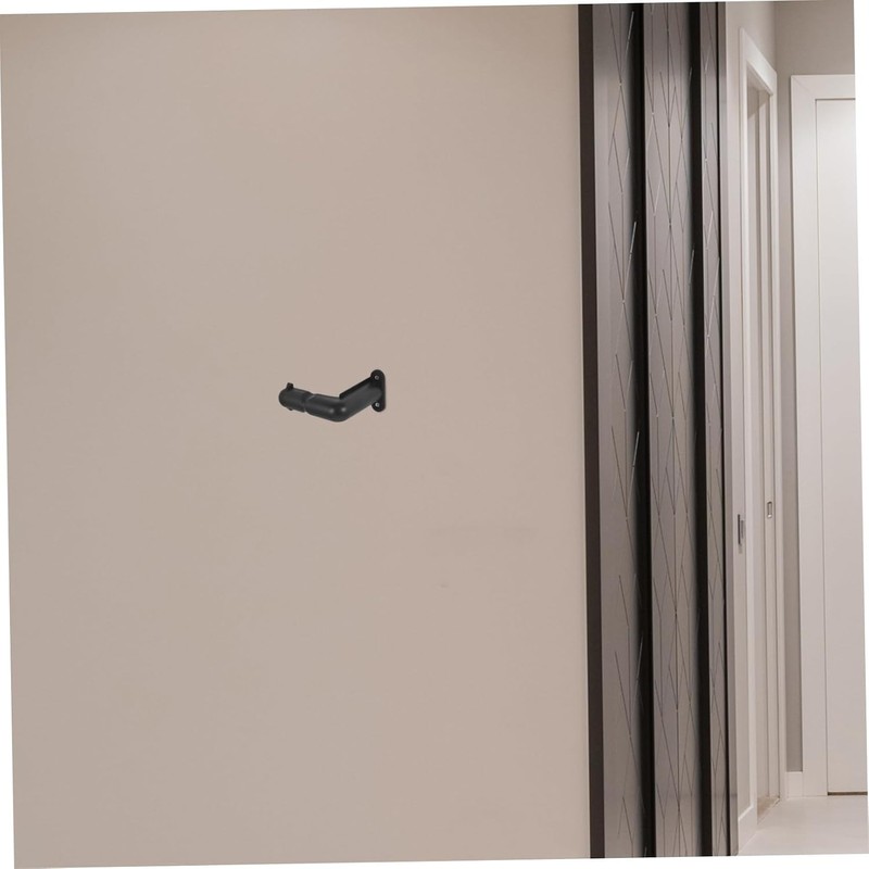 PRETYZOOM Soporte Soporte de Pared para Negro de Plástico de