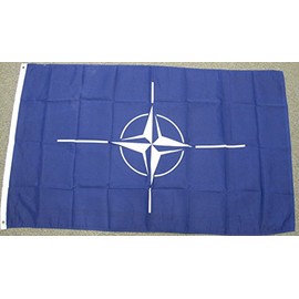 3x5 Nato Flag World Peace New Banner America Eu Us F524