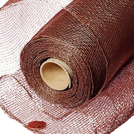 21" X 10 Yards Chocolate Deco Mesh