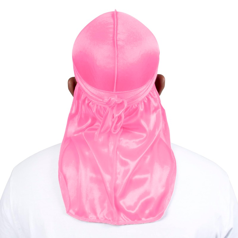 ForceWave Silky Durag for Men Wave Cap Satin Dorag for