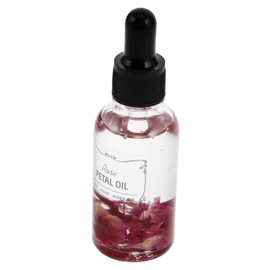 FRCOLOR Rose Essential Oil for Dry Skin Aging Moisturizing Facial Oil for Skin Elasticity Brightening for Body Hair Care with Refreshing Floral Scent