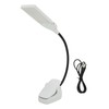 Music Stand Light LED Rechargeable Bendable Professional Design White Lamp